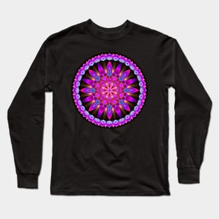 Mandala Magic - Daily Focus 7.18.2016 B Long Sleeve T-Shirt